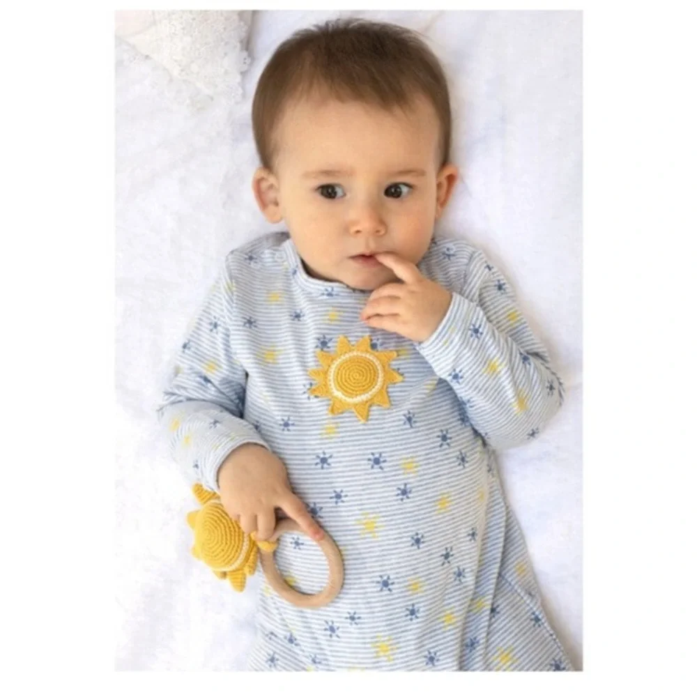 ALBETTA Crochet Sun Babygro